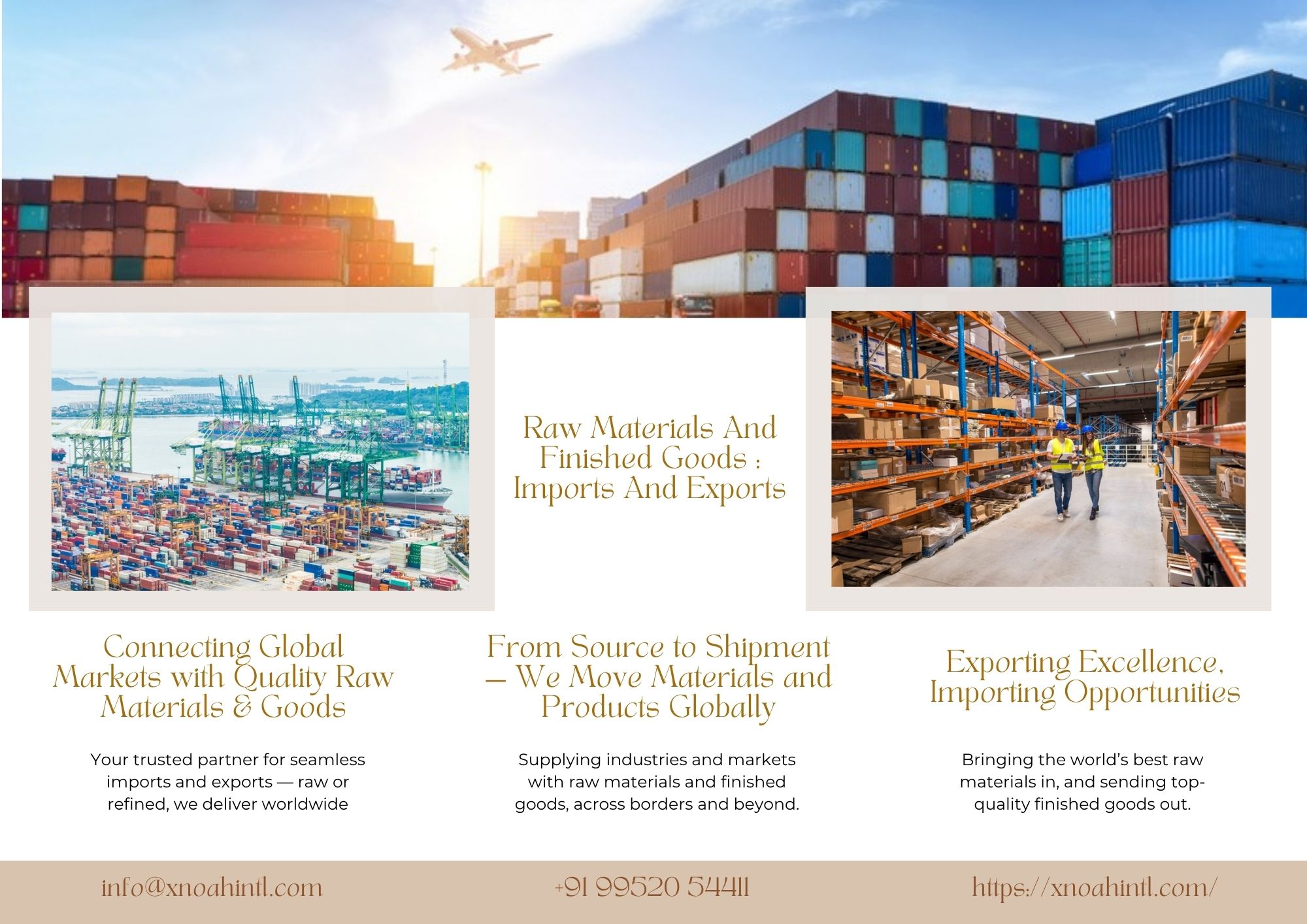 Home Imports and Exports
